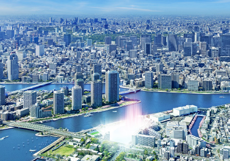 航空写真／オウカス 門前仲町