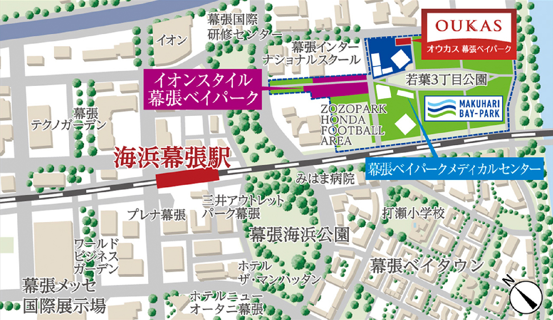 現地案内図